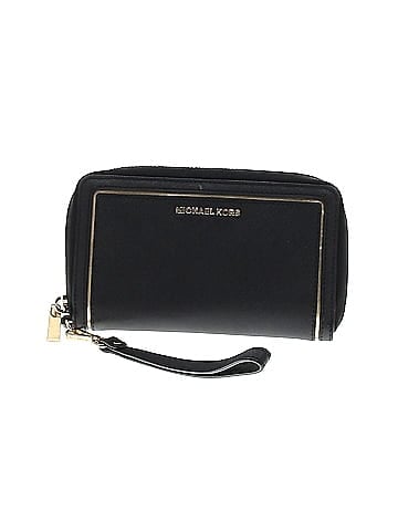 MICHAEL Michael Kors Leather Wristlet (view 1)