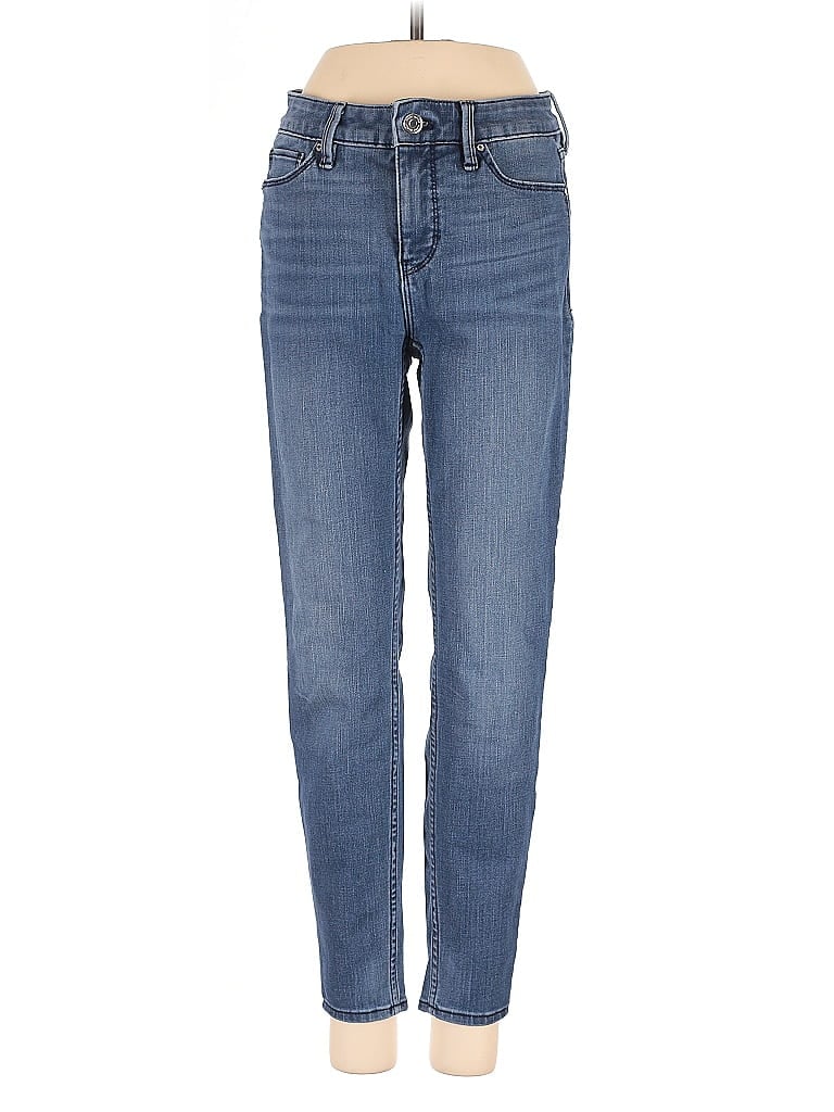 Pre-owned White House Black Market Jeans In Blue