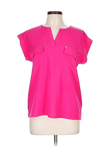 Marc New York Andrew Marc Short Sleeve Blouse (view 1)
