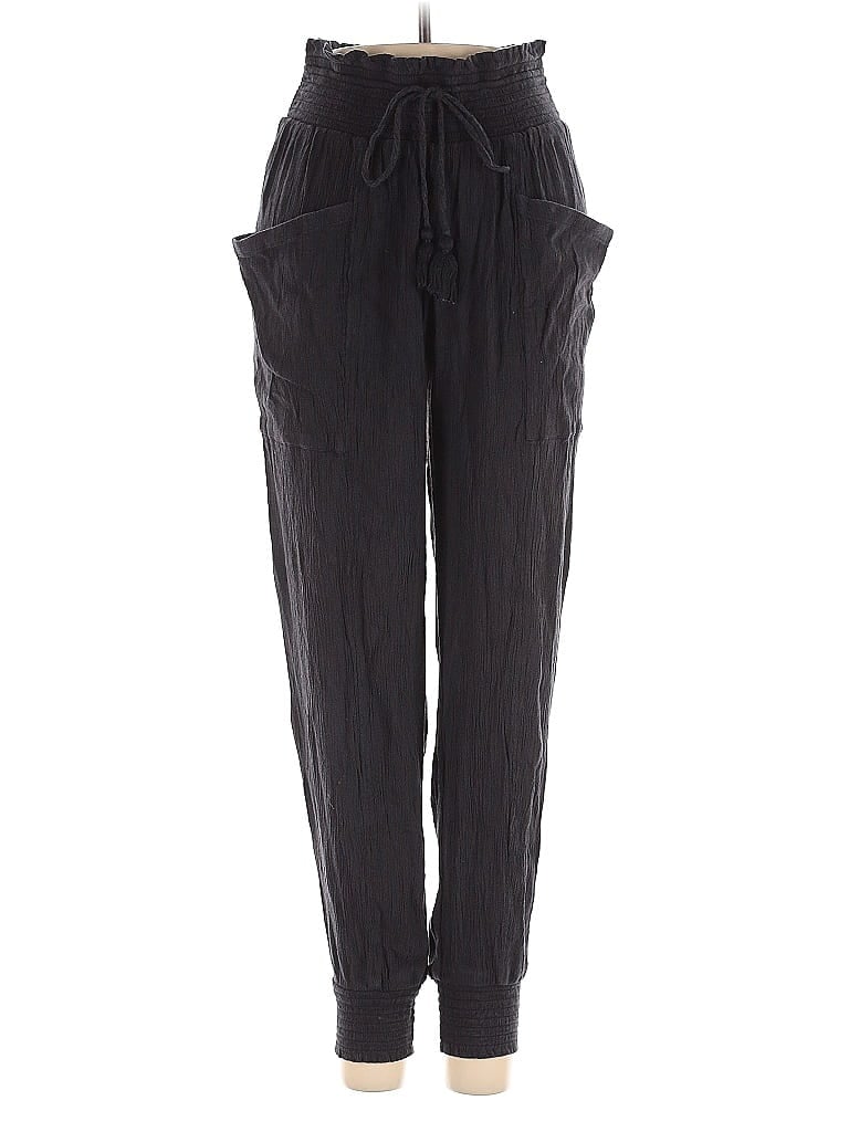 Pre-owned Aerie Casual Pants In Black