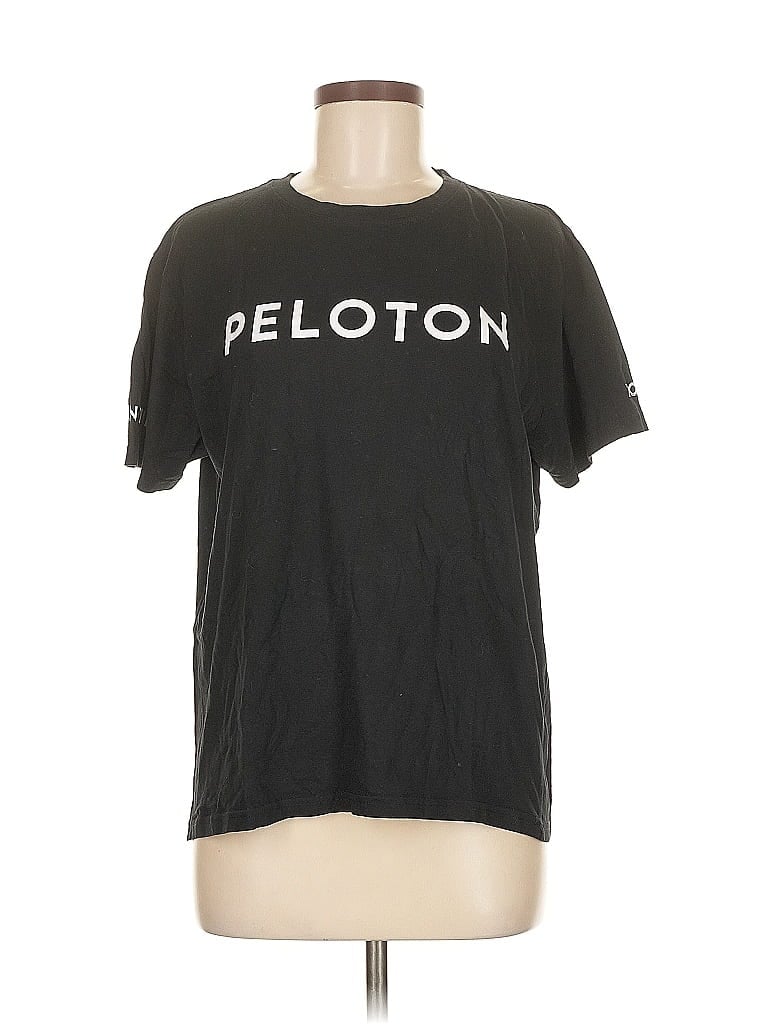 Click to view more detailed imagery on our partner's website Pre-owned Peloton Short Sleeve T-shirt In Black