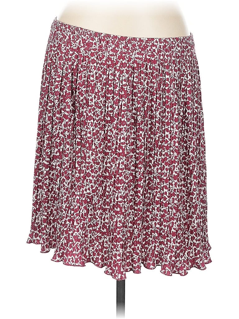 Pre-owned Ann Taylor Loft Casual Skirt In Red