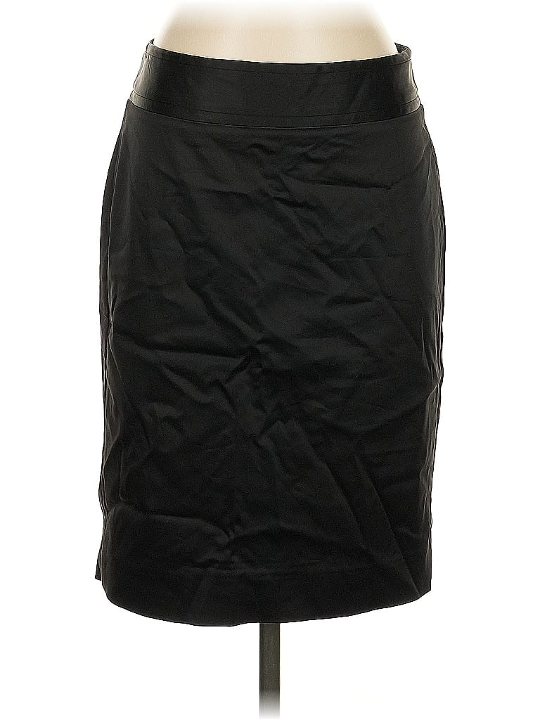Pre-owned White House Black Market Casual Skirt In Black