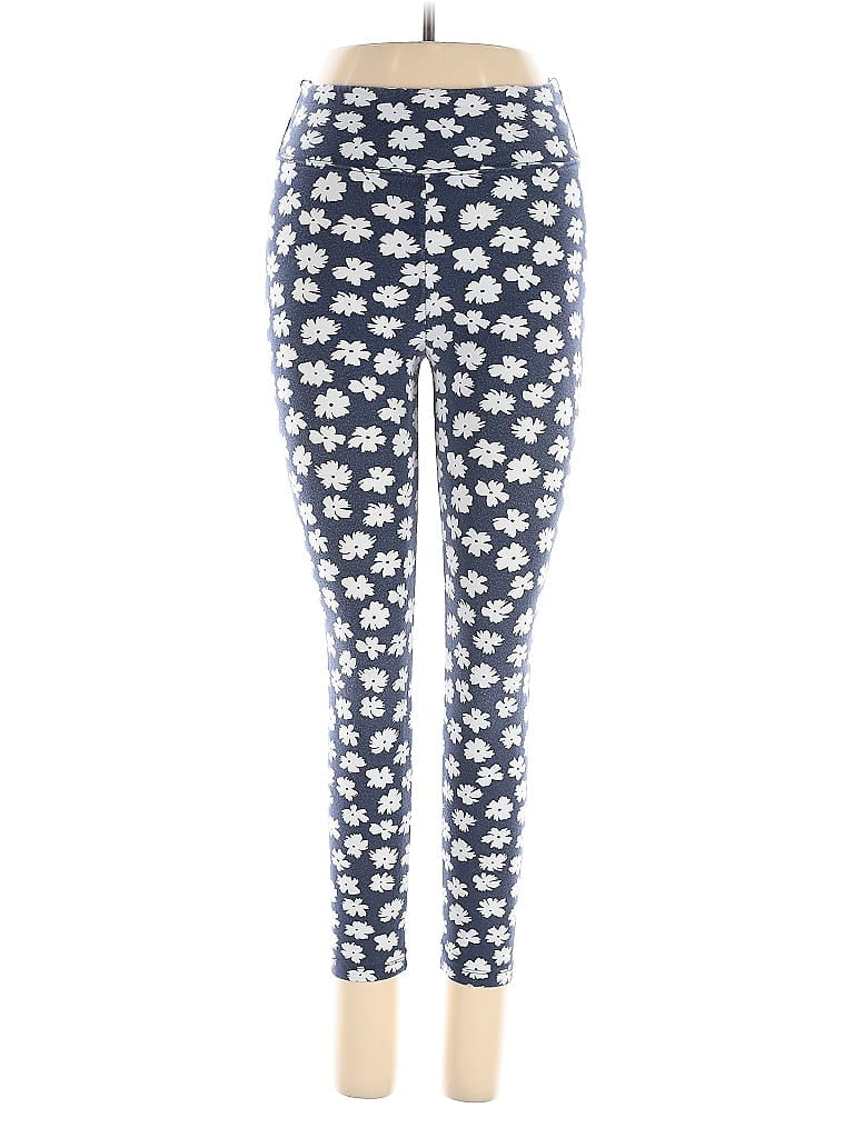 Pre-owned J.crew Factory Store Leggings In Blue