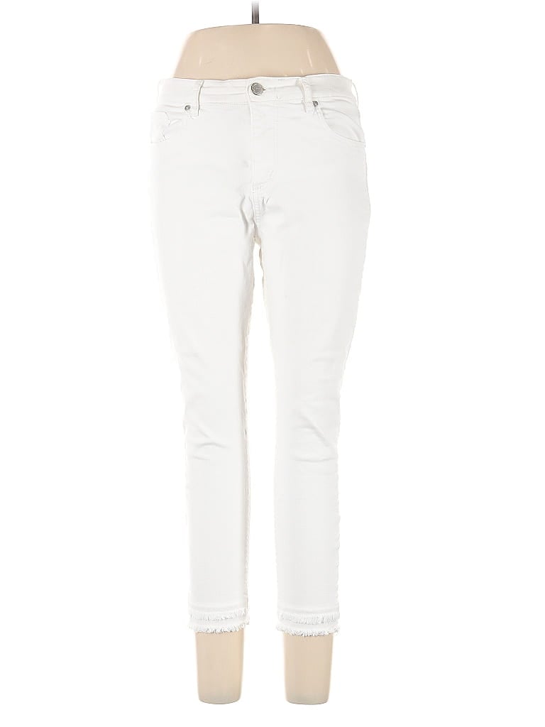 Pre-owned Ann Taylor Loft Jeans In White