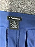 J. Peterman 100% Polyester Solid Blue Formal Skirt Size 12 - photo 4