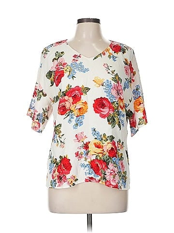 Carole Little Short Sleeve Blouse (view 1)