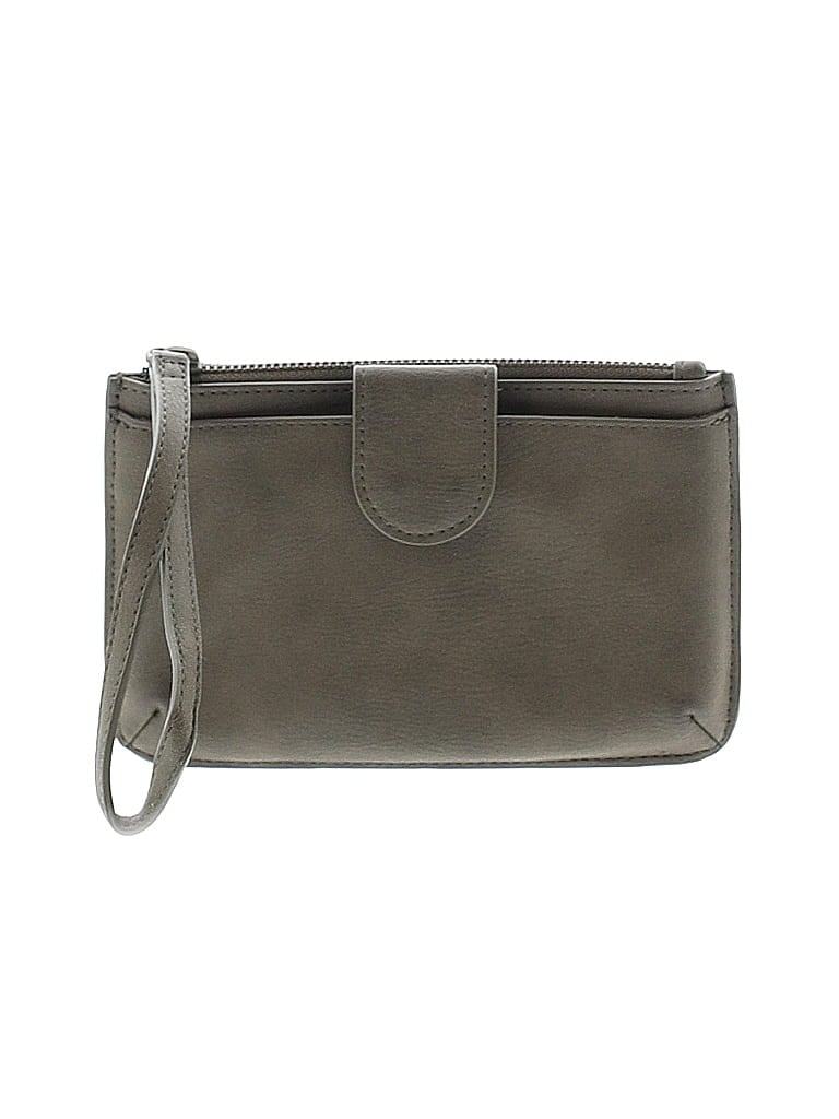 Pre-owned Universal Thread Wristlet In Brown