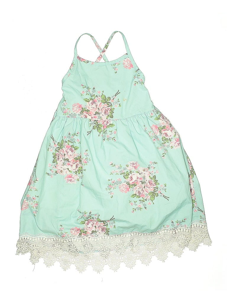 Pre-owned Unbranded Kids' Dress In Blue