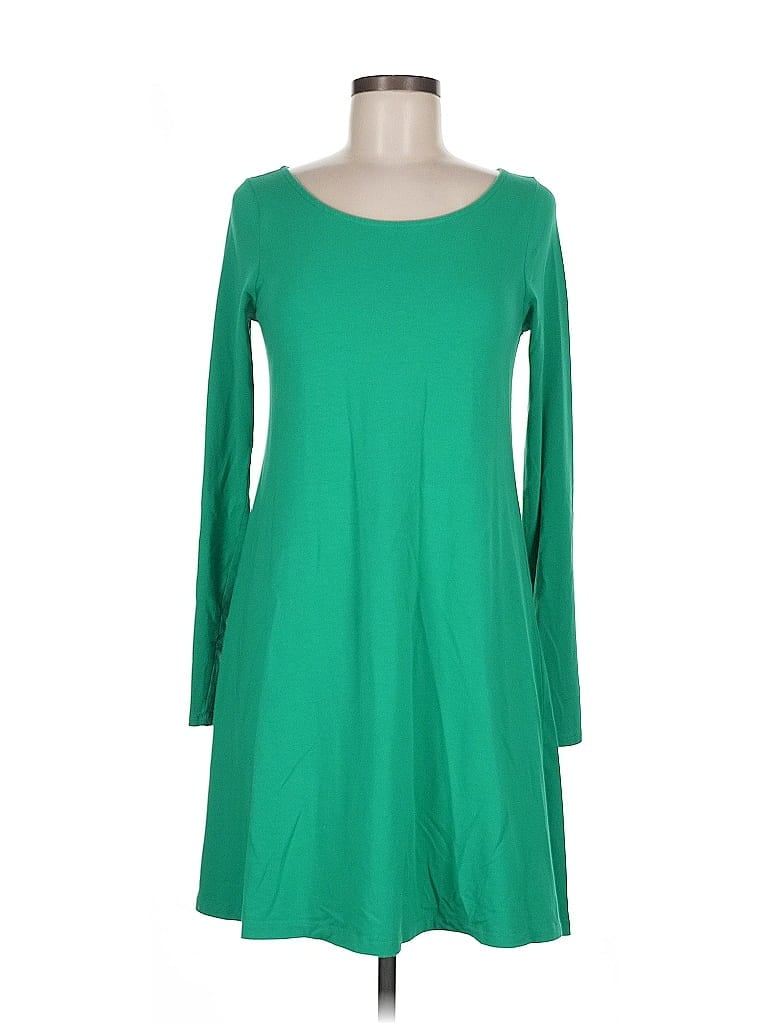 Pre-owned Express Casual Dress In Green