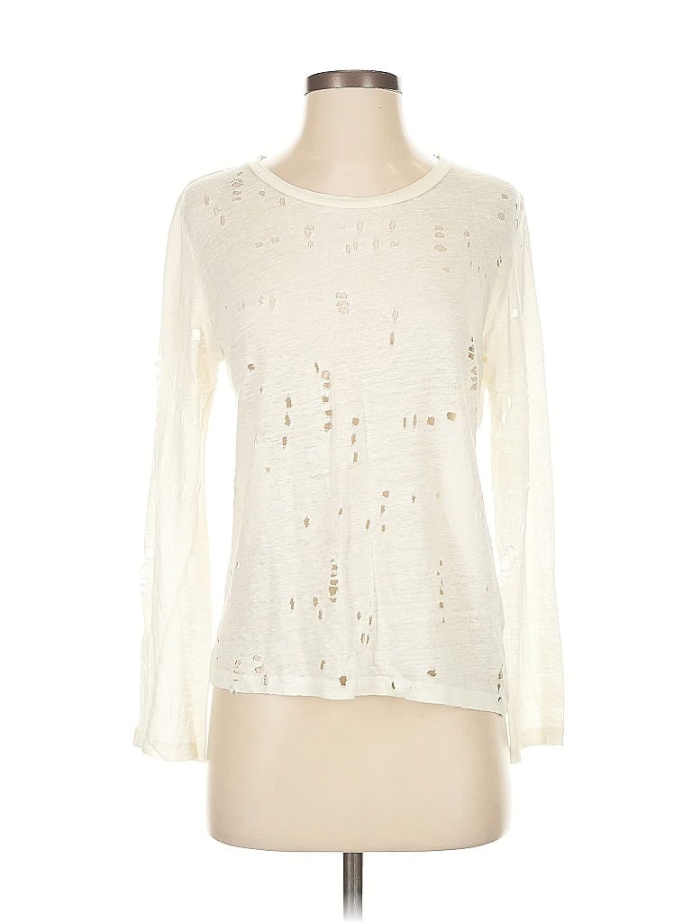 Pre-owned Iro Long Sleeve T-shirt In White