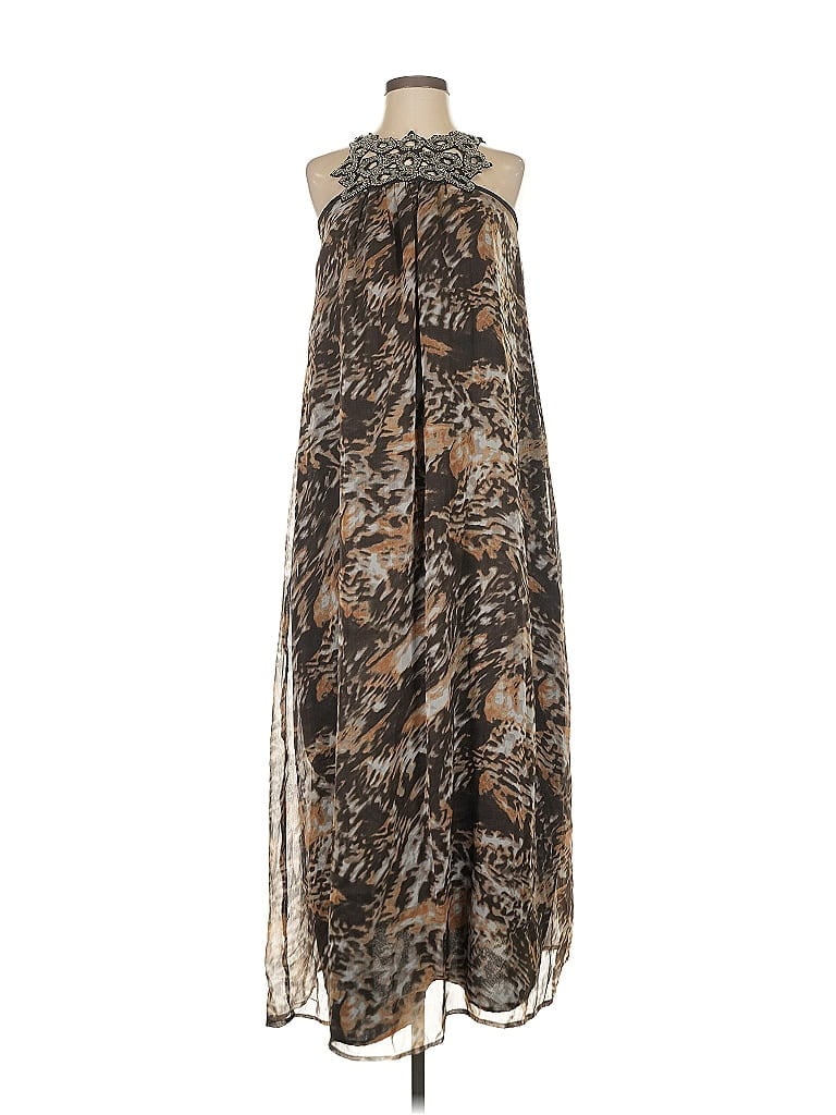 Pre-owned Romeo & Juliet Couture Cocktail Dress In Brown