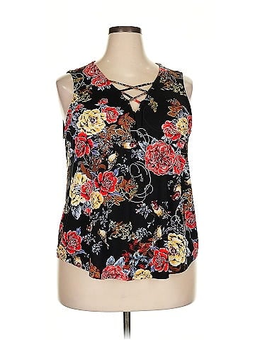 Espresso Sleeveless Blouse (view 1)