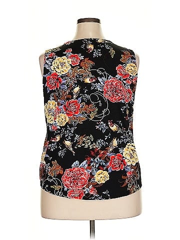 Espresso Sleeveless Blouse (view 2)