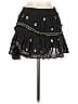 LoveShackFancy 100% Cotton Stars Black Casual Skirt Size 2 - photo 2