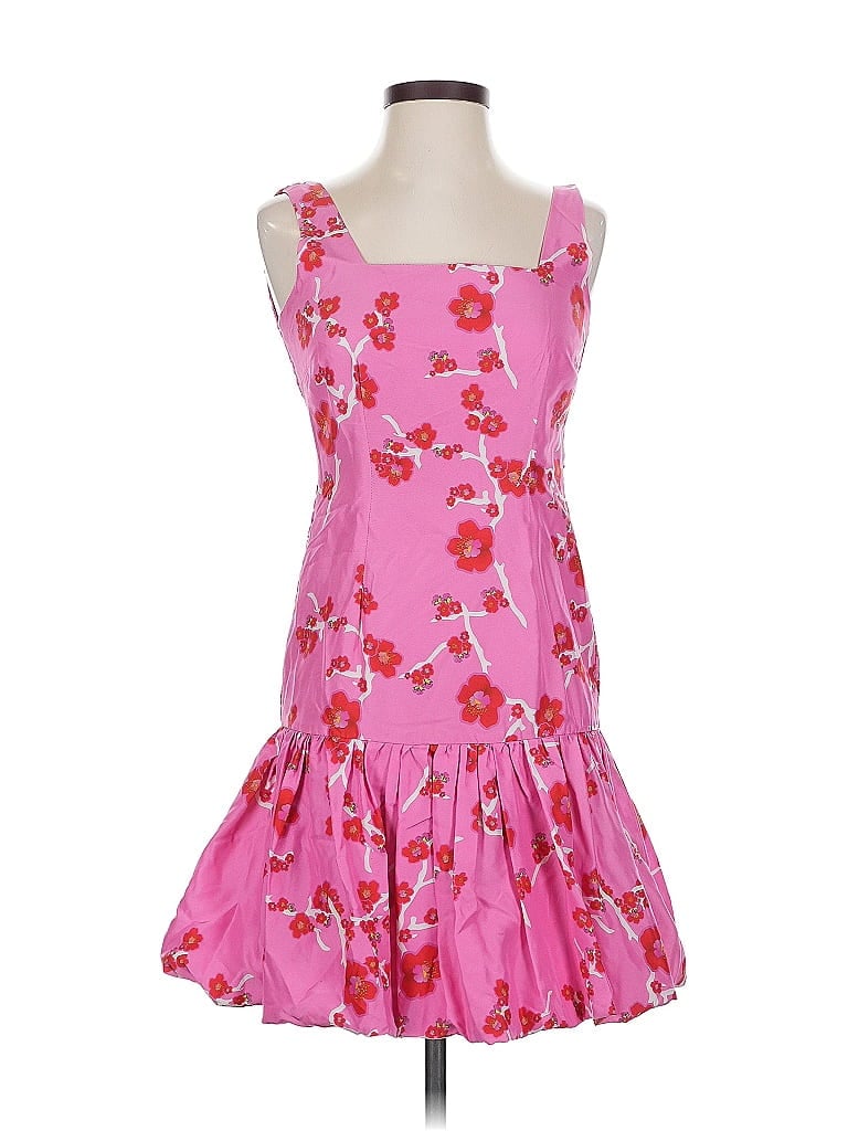 Pre-owned Cynthia Rowley Cocktail Dress In Pink