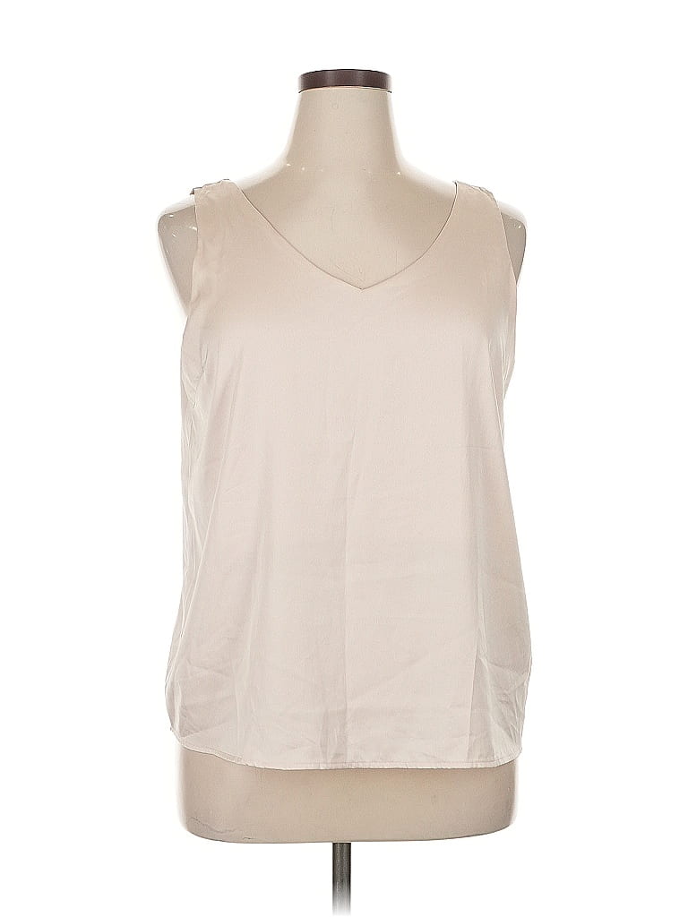 Pre-owned Ekouaer Sleeveless T-shirt In White