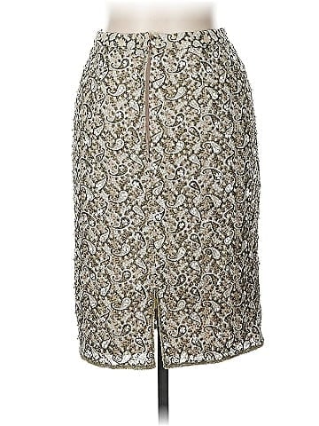 Adrianna Papell Silk Skirt (view 2)