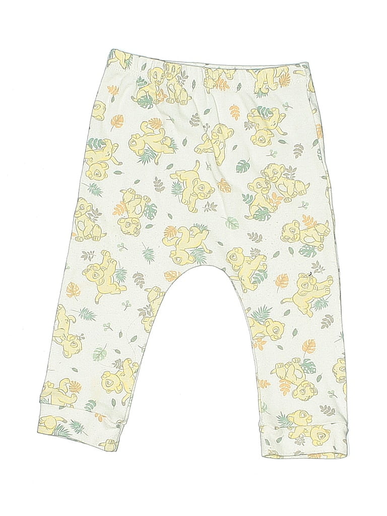 Pre-owned Disney Baby Babies' Active Pants In White