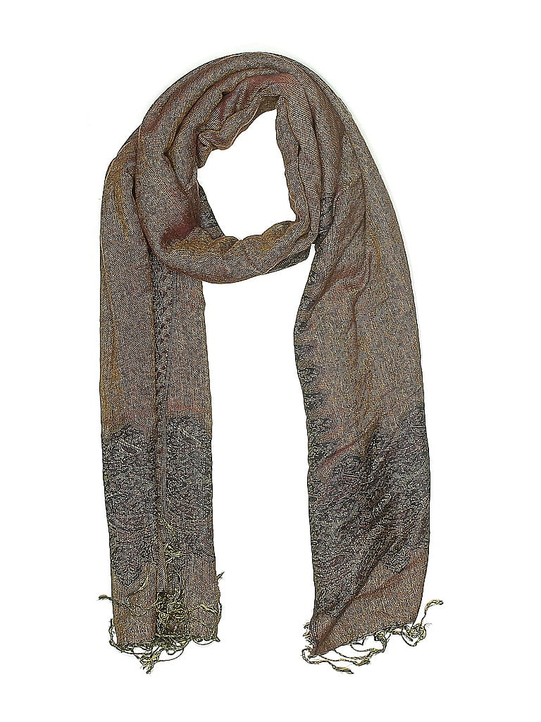 Pre-owned Unbranded Scarf In Blue