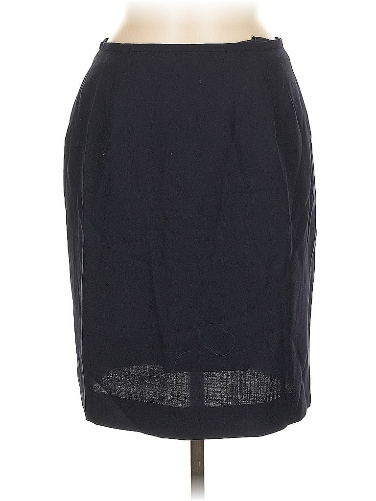 Click to view more detailed imagery on our partner's website Pre-owned Polo Ralph Lauren Wool Skirt In Black