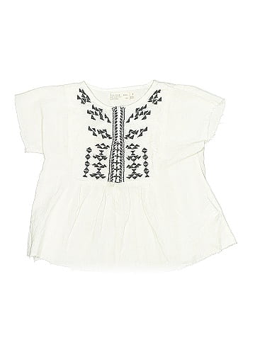 Zara Kids Short Sleeve Blouse (view 1)