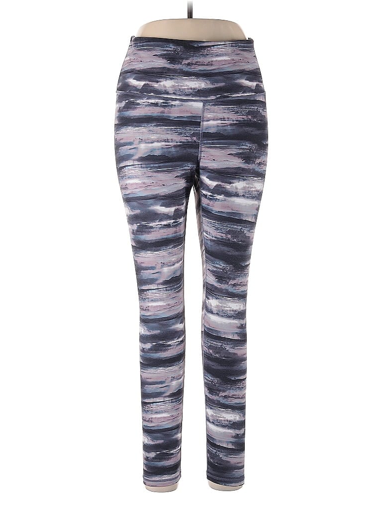 Pre-owned Gaiam Active Pants In Blue