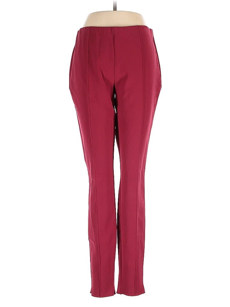 Pre-owned Express Active Pants In Burgundy