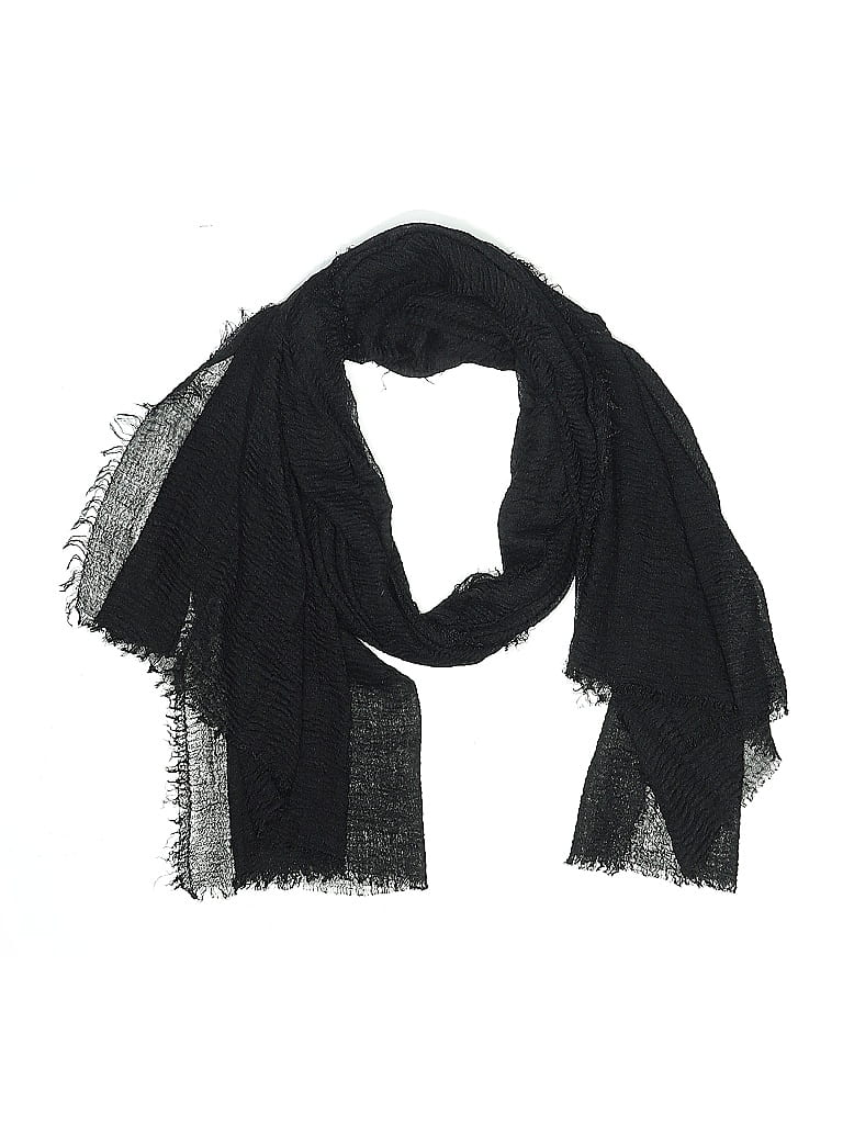 Pre-owned Unbranded Scarf In Black