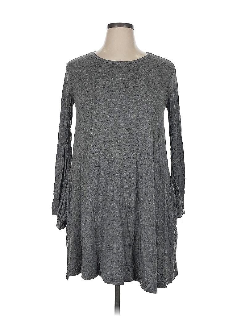 Pre-owned Piko Casual Dress In Gray