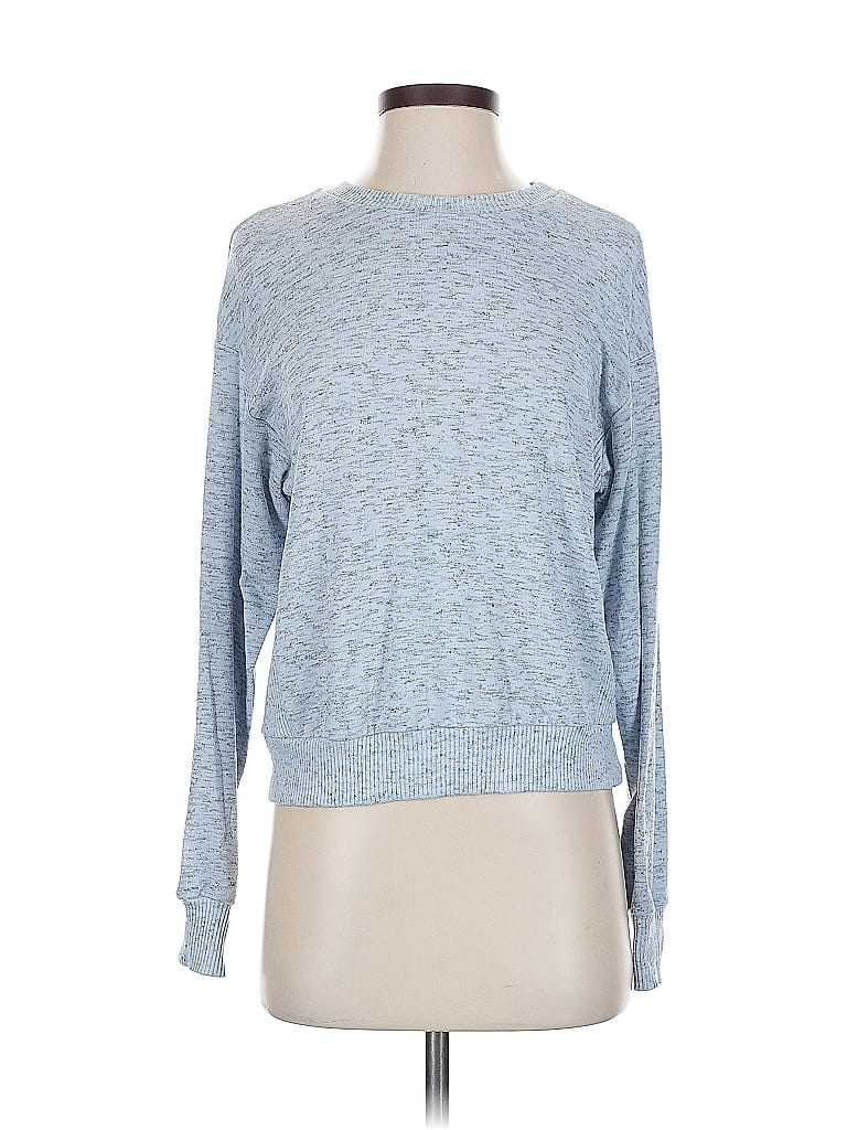 Pre-owned Michael Stars Pullover Sweater In Gray