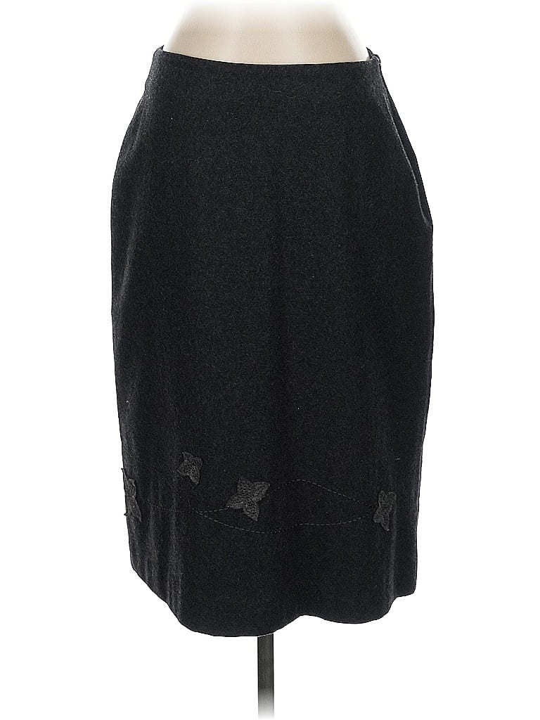 Pre-owned Roots Formal Skirt In Gray