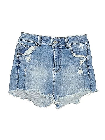 Wax Jean Denim Shorts (view 1)