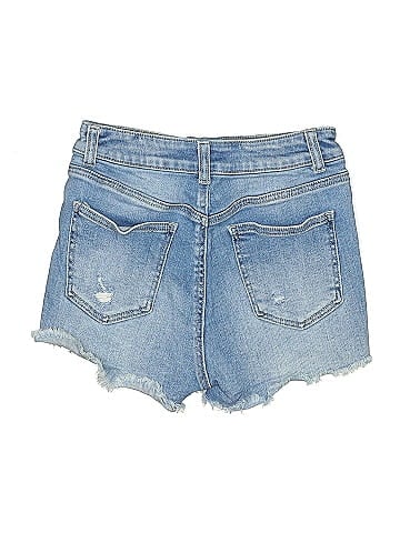 Wax Jean Denim Shorts (view 2)