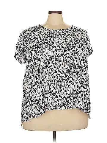 Cynthia Rowley Short Sleeve Blouse (view 1)
