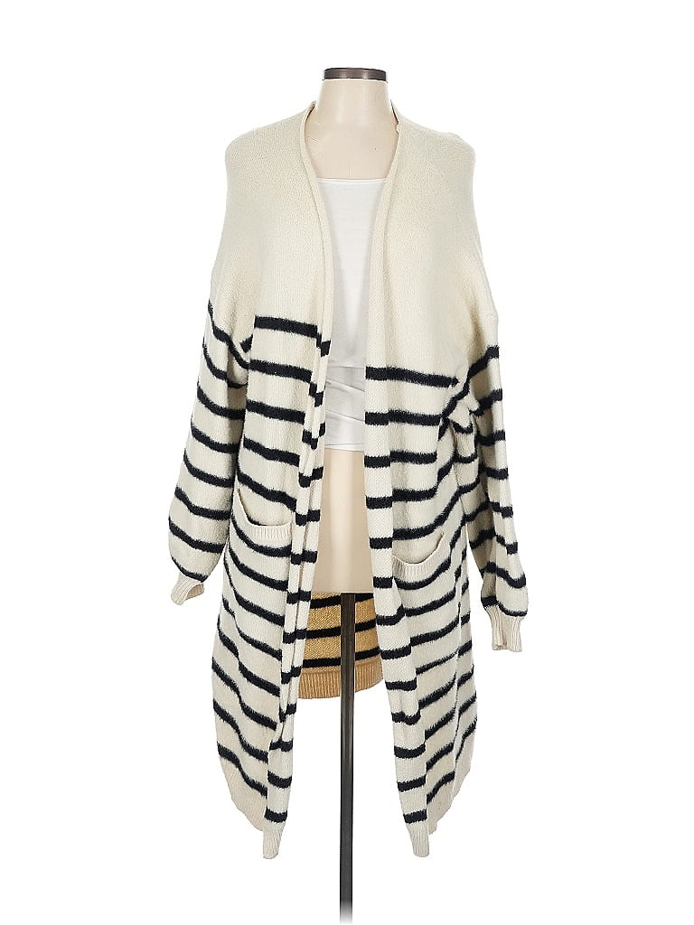 Pre-owned Favlux Fashion Cardigan Sweater In White