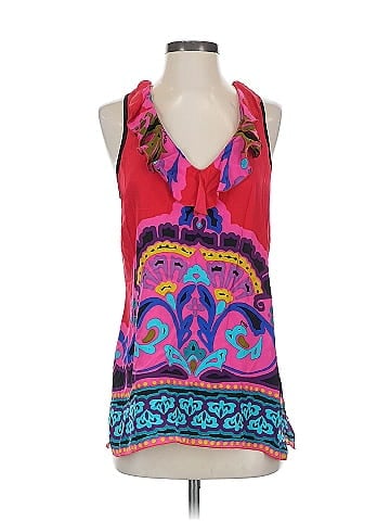 Hale Bob Sleeveless Silk Top (view 1)
