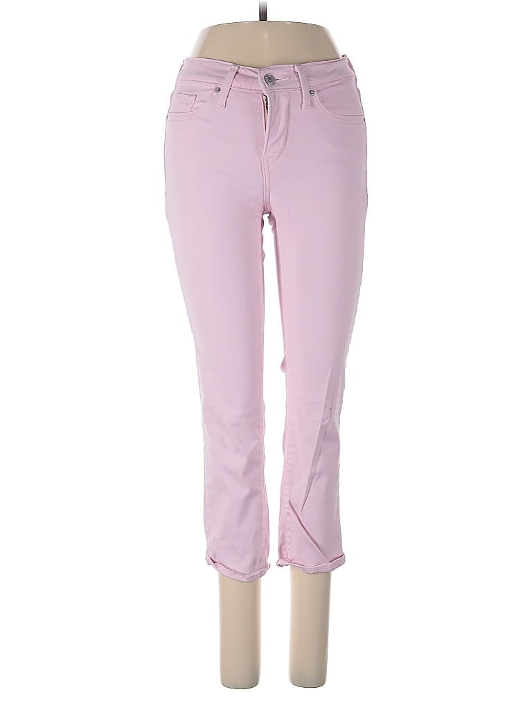 Pre-owned Levi's Jeans In Pink