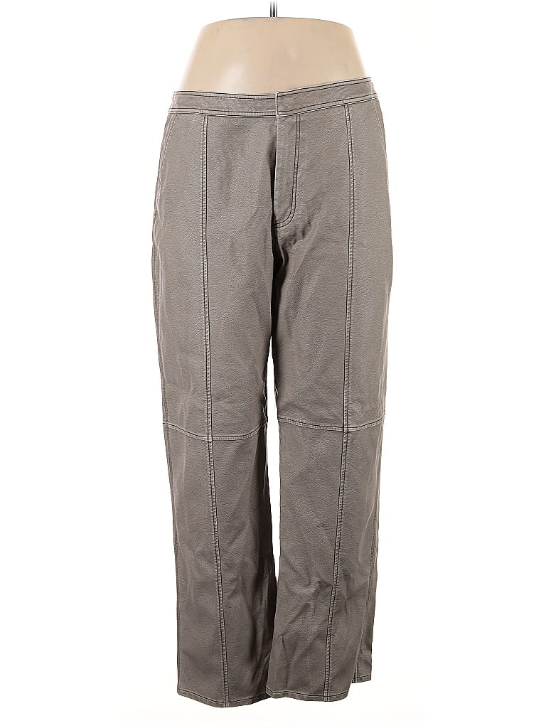 Pre-owned Asos Design Casual Pants In Gray