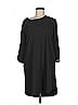 Ake Solid Black Casual Dress Size Med - XXL - photo 1