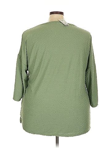 New York Laundry 3/4 Sleeve Top (view 2)