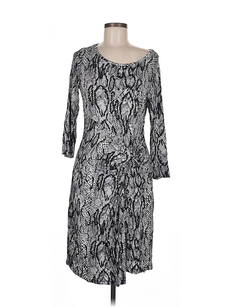 Click to view more detailed imagery on our partner's website Pre-owned Neiman Marcus Casual Dress In Gray