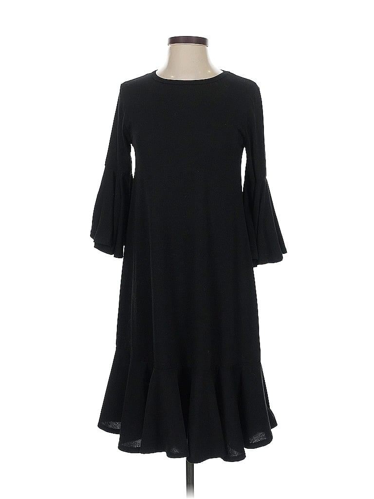 Pre-owned Lularoe Casual Dress In Black