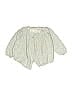 Zara 100% Cotton Gray Cardigan Size Newborn - photo 1