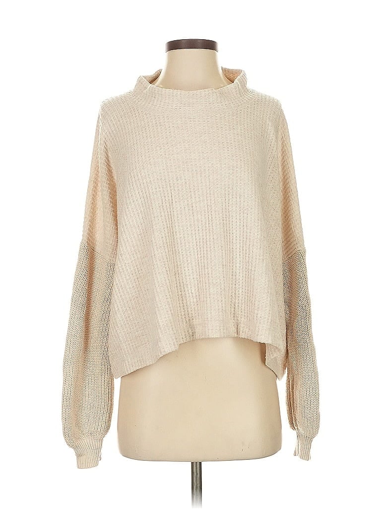 Pre-owned Splendid Pullover Sweater In Brown