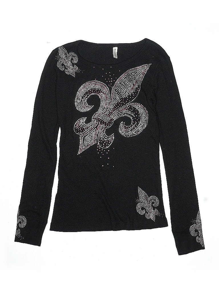 Reserved Black Long Sleeve Top Size S (kids) - photo 1