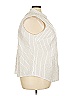 Agnes Orinda 100% Polyester Stripes Ivory Sleeveless Blouse Size 3X - photo 3
