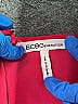 BCBGeneration 100% Polyester Color Block Red Pink Jumpsuit Size 9 - photo 4