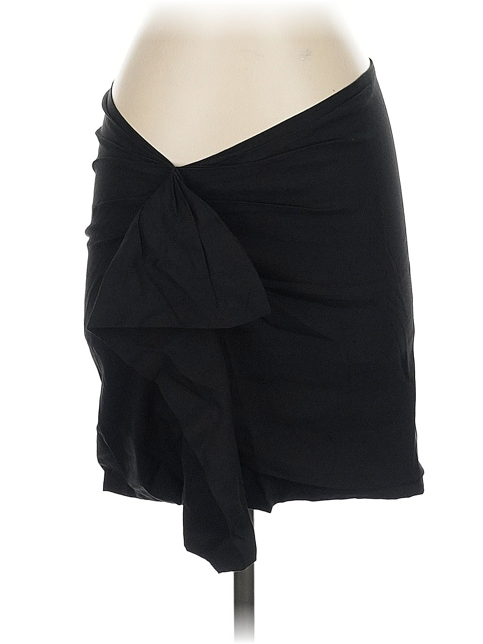 Isabel Marant Solid Black Casual Skirt Size EU (FR) 36 / US 4