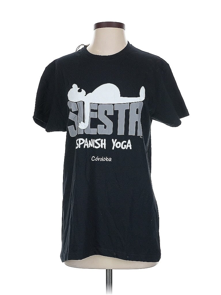 Pre-owned Assorted Brands Short Sleeve T-shirt In Black